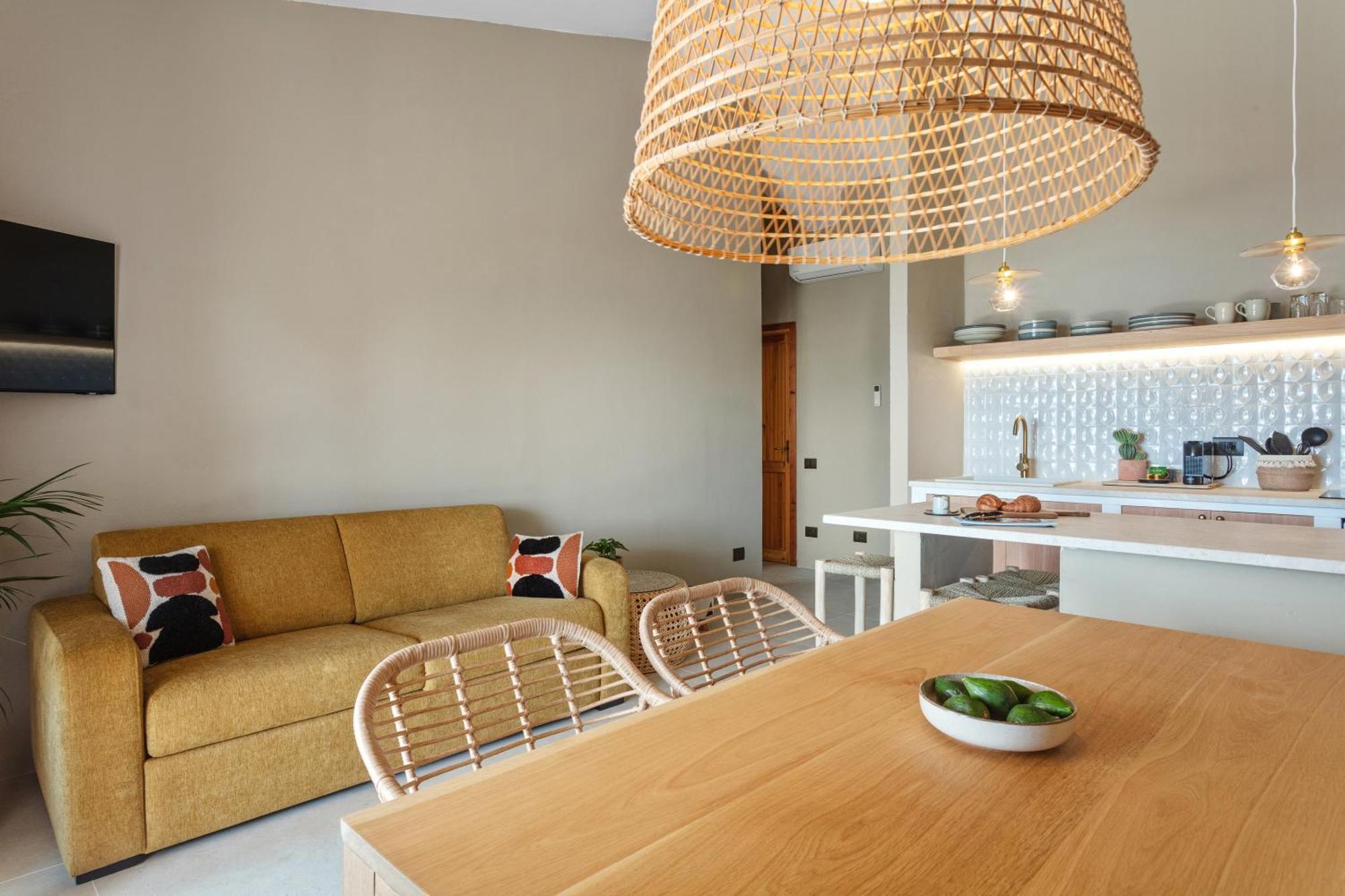 Baia Dorata Beach Apartment Porto Istana Exterior foto